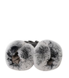 Leather Fluffy Gloves