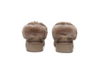 SALE. Fluffy Collar Platform Slippers