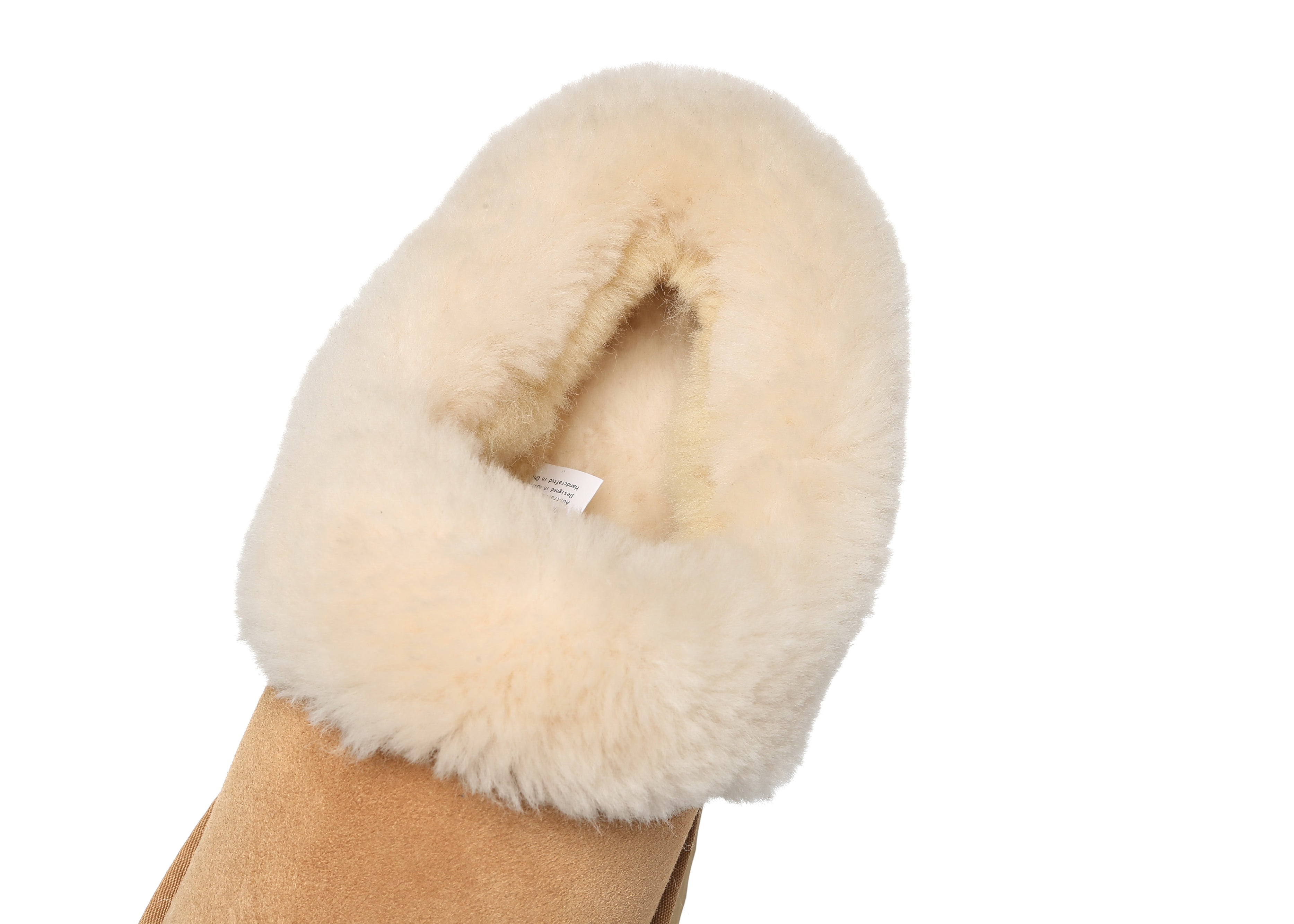 SALE. Fluffy Collar Platform Slippers