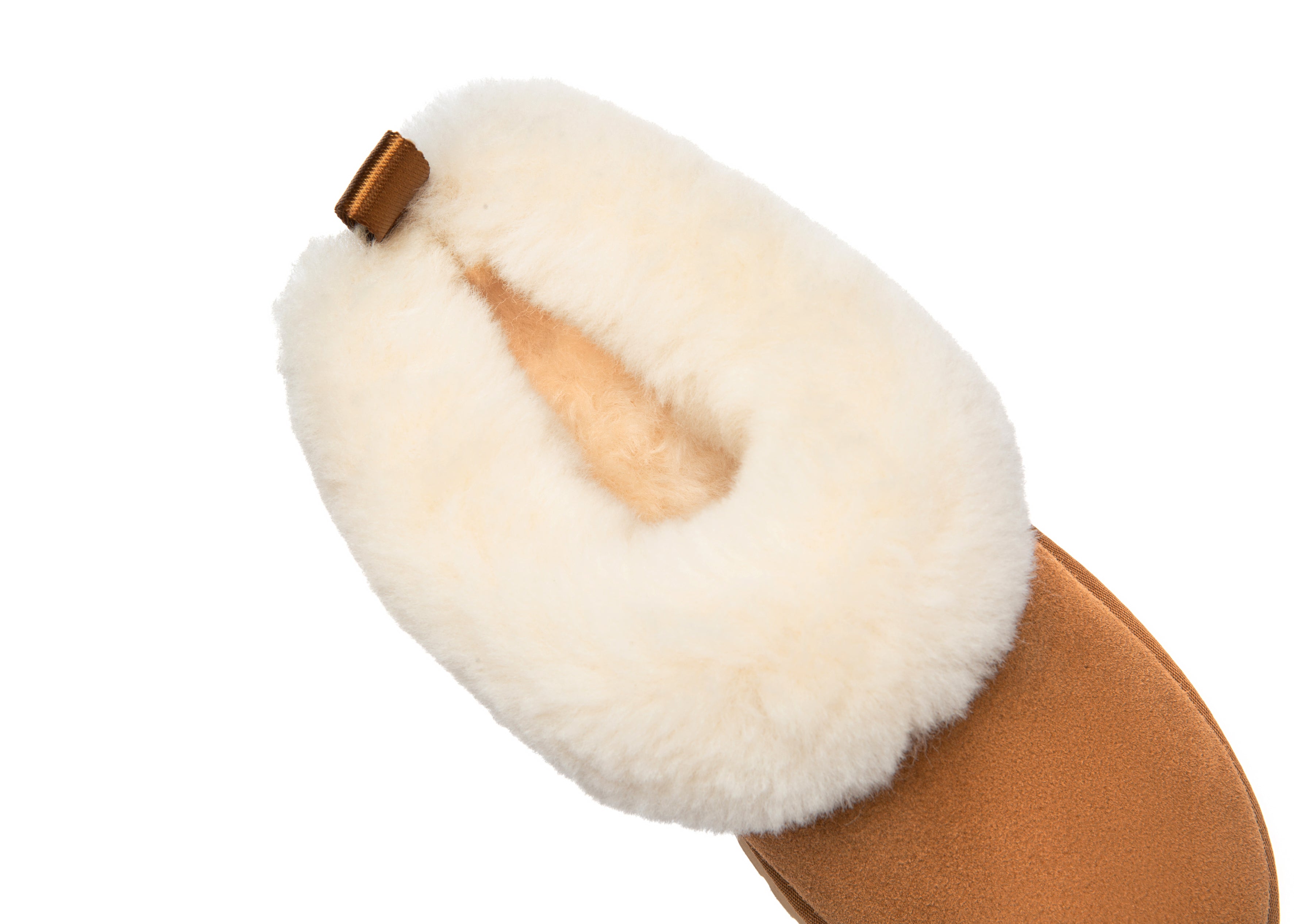 Fluffy Ankle Platform Slipper