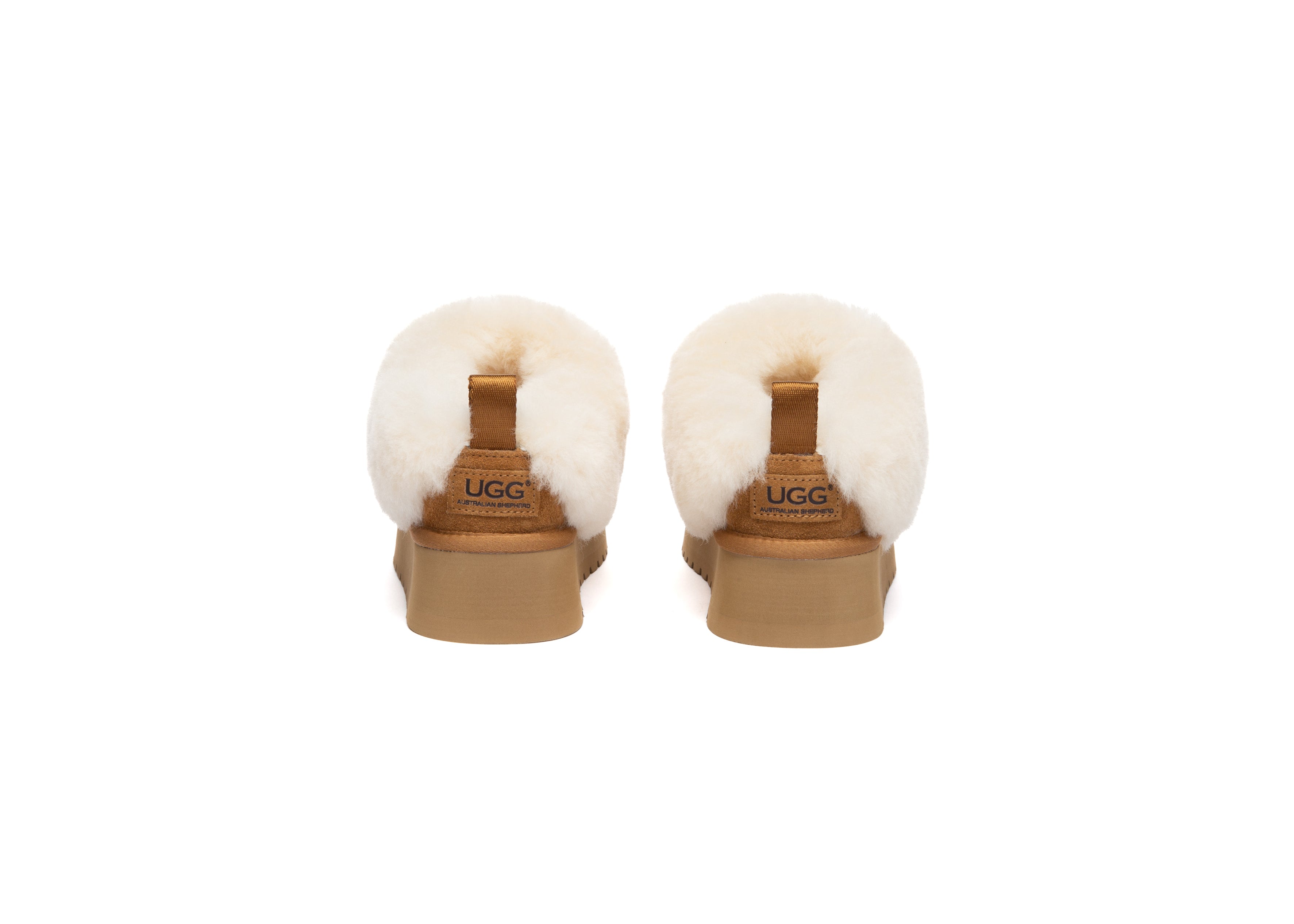 Fluffy Ankle Platform Slipper
