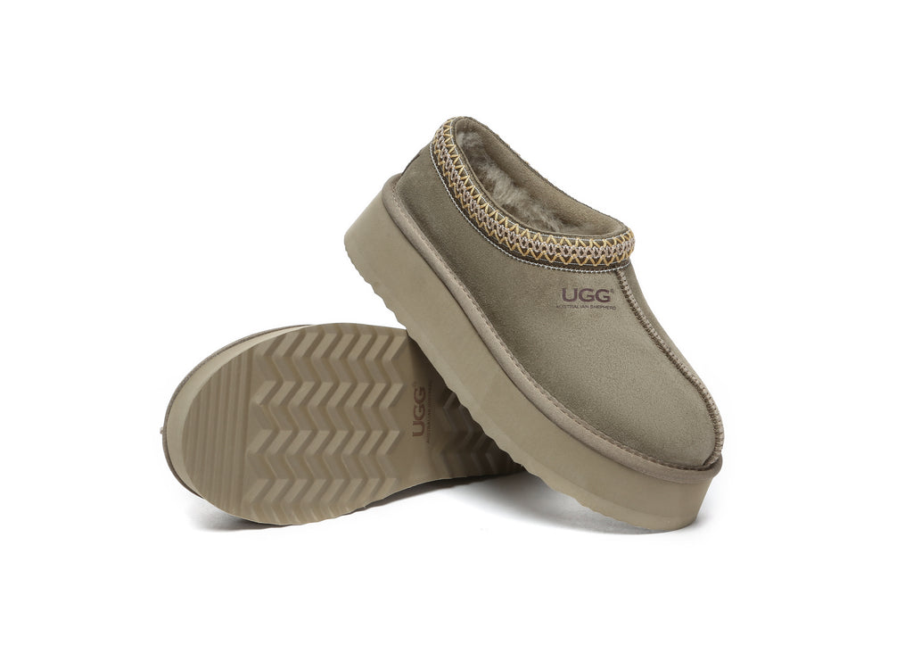 SALE. Tasman Platform Slippers