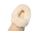 SALE. Fluffy Collar Platform Slippers