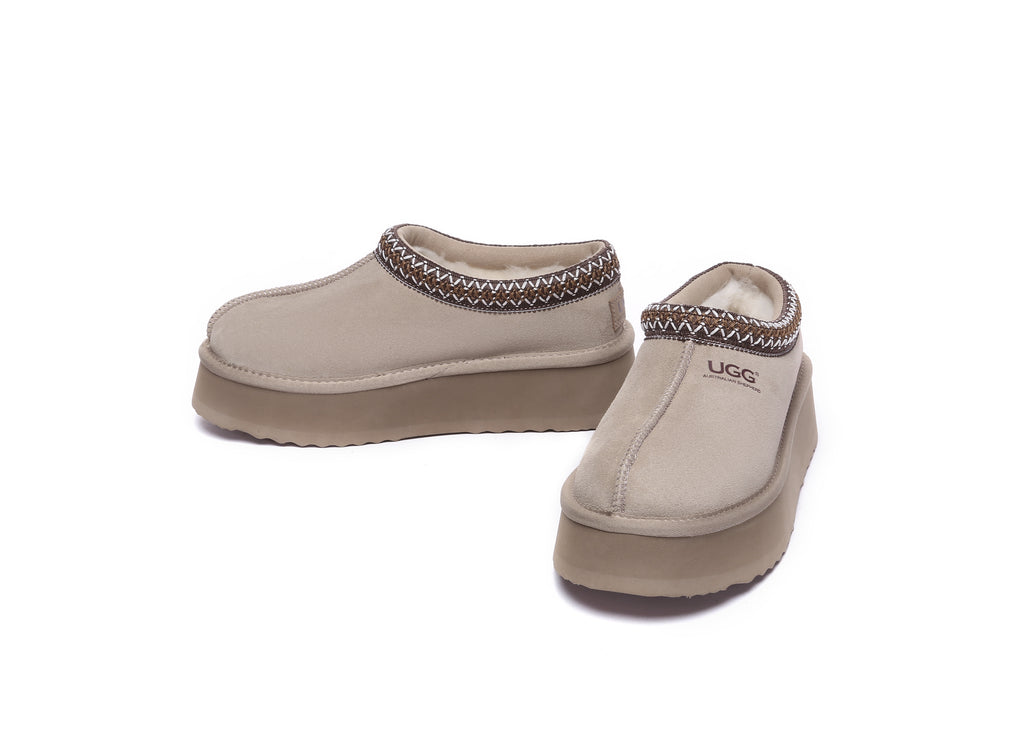 SALE. Tasman Platform Slippers